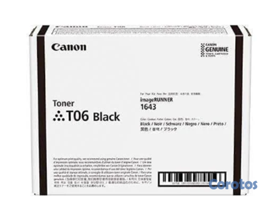 impresoras y scanners - TONER CANON T06 -3526C001AA - RENDIMIENTO NEGRO.  