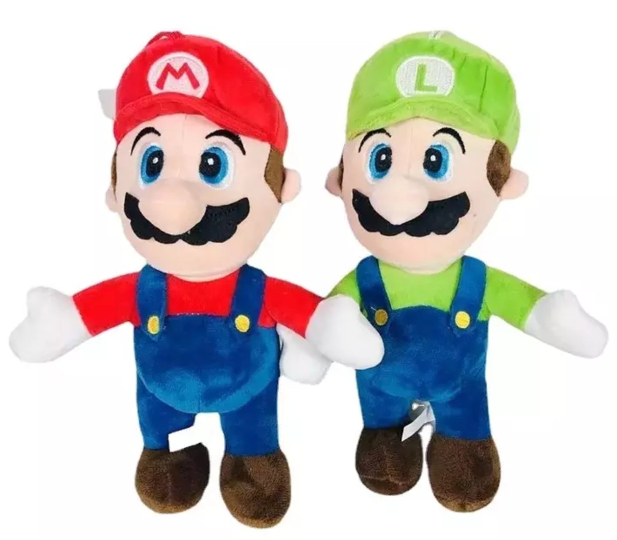 juguetes - Peluche de Mario y Luigui luigi Bross GRANDE XXL PLUS 0
