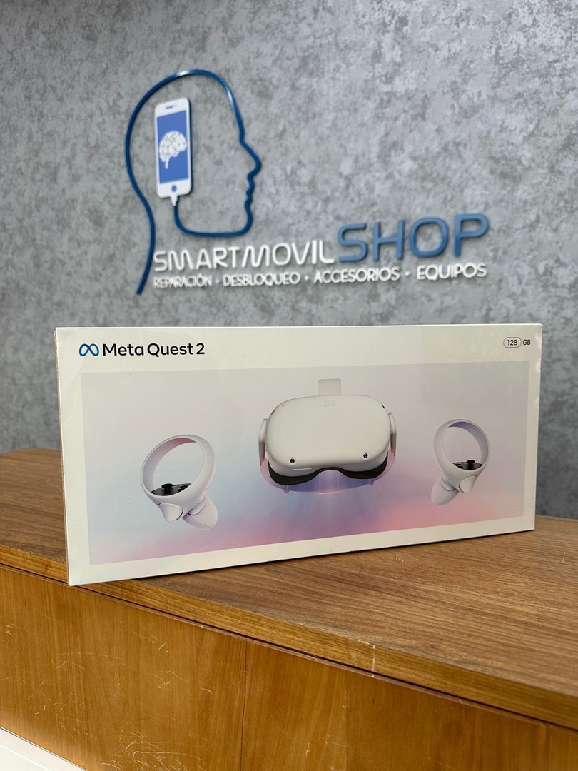 computadoras y laptops - META QUEST 2 128GB ORIGINAL SELLADO (SOMOS TIENDA) 0