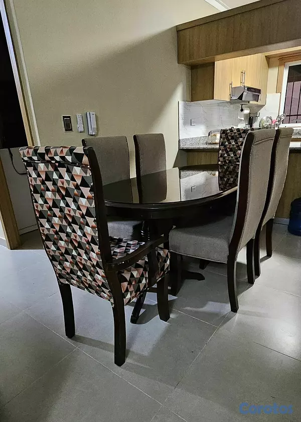 muebles y colchones - Comedor en caoba 1
