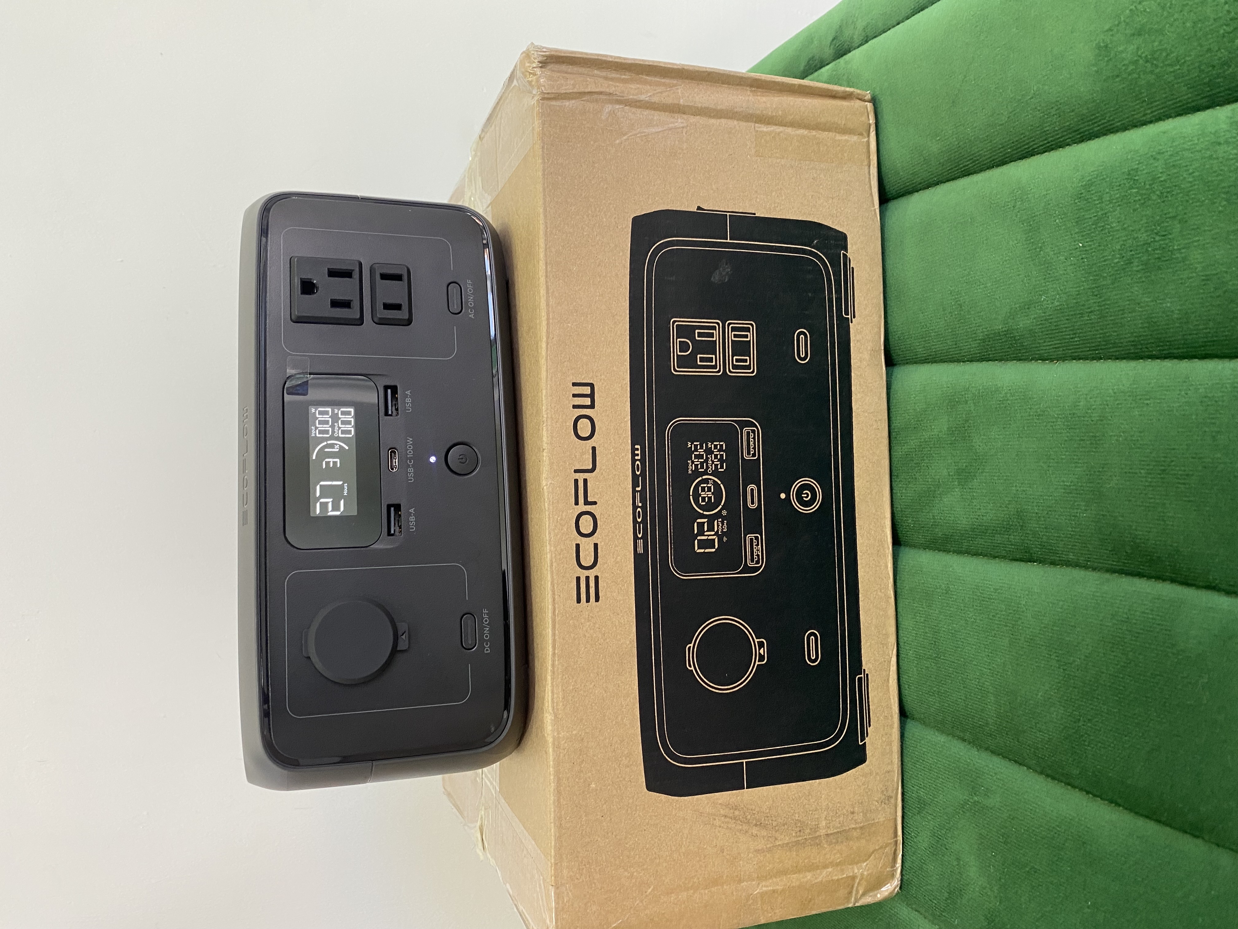 plantas e inversores - Ecoflow portátil 275W 110V  4