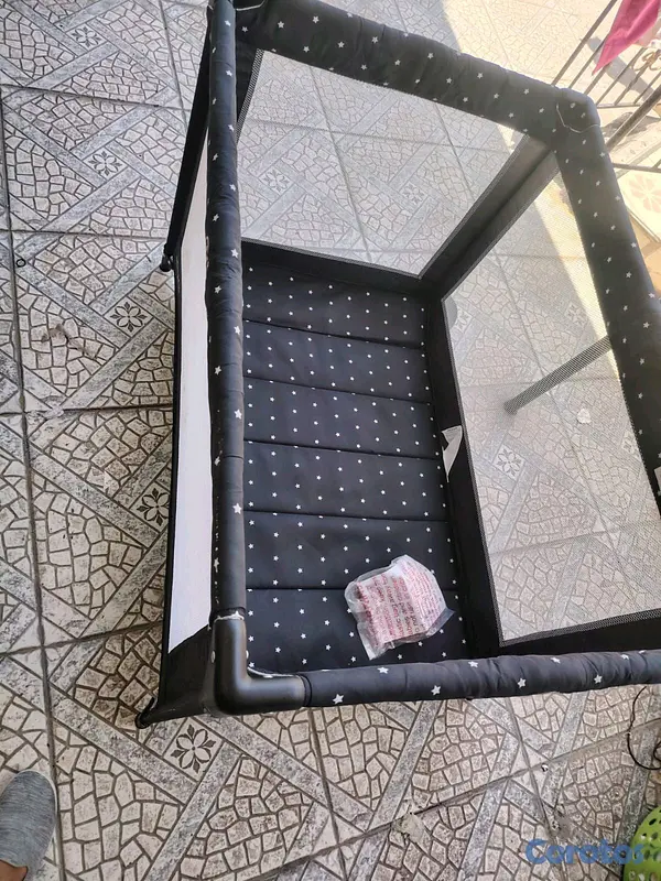 coches y sillas - corral para bebe nuevo  5