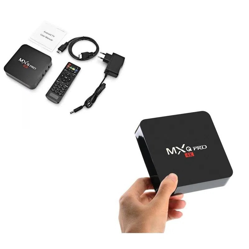 accesorios para electronica - Smart Tv Box 4k Ucd 3840x2160 Mxq Pro Convertidor 2