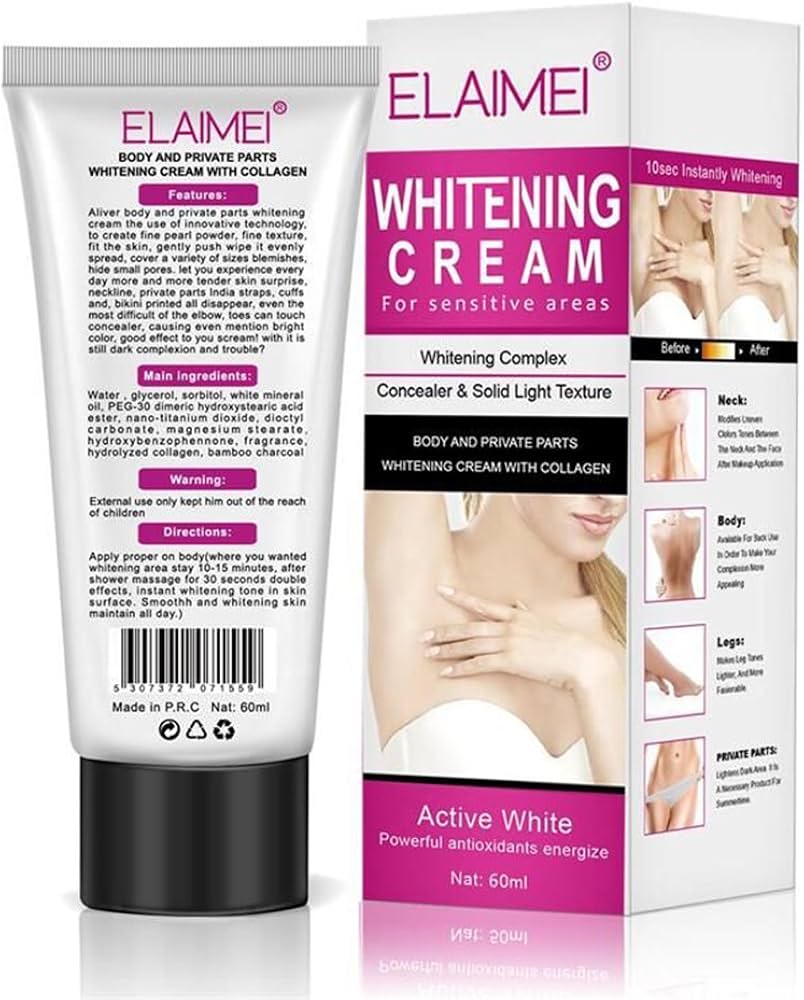 salud y belleza - Crema Blanqueadora para Piel: Elimina Axilas Oscur 1