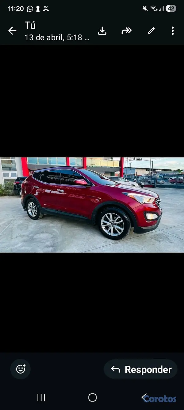 jeepetas y camionetas - Hyundai Santa Fe  6