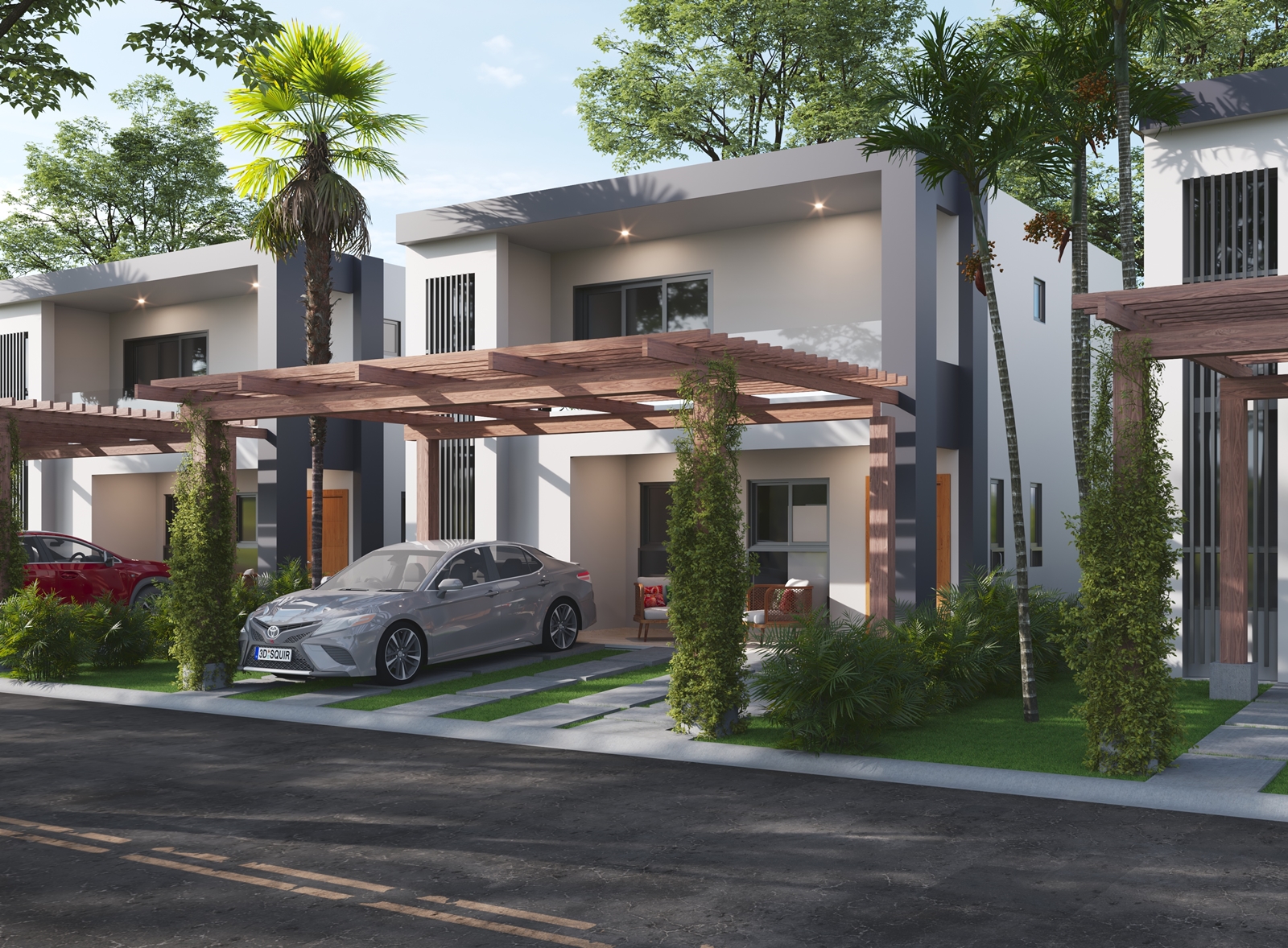 apartamentos - VILLAS ECO-SOSTENIBLE CON PANELES SOLARES BAVARO 6