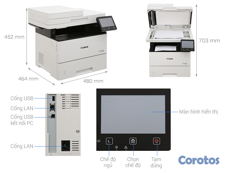 impresoras y scanners - LASER MULTIFUNCIONAL CANON IMAGERUNNER 1643I II, W 2