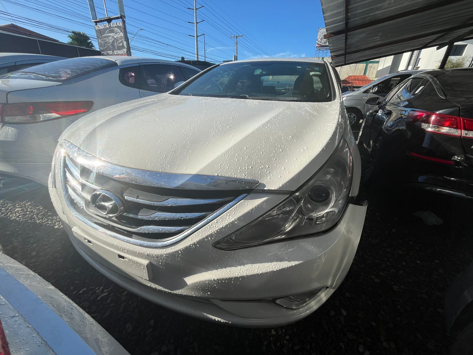 carros - HYUNDAI SONATA LF BLANCO AÑO 2016 DESDE: $640,000