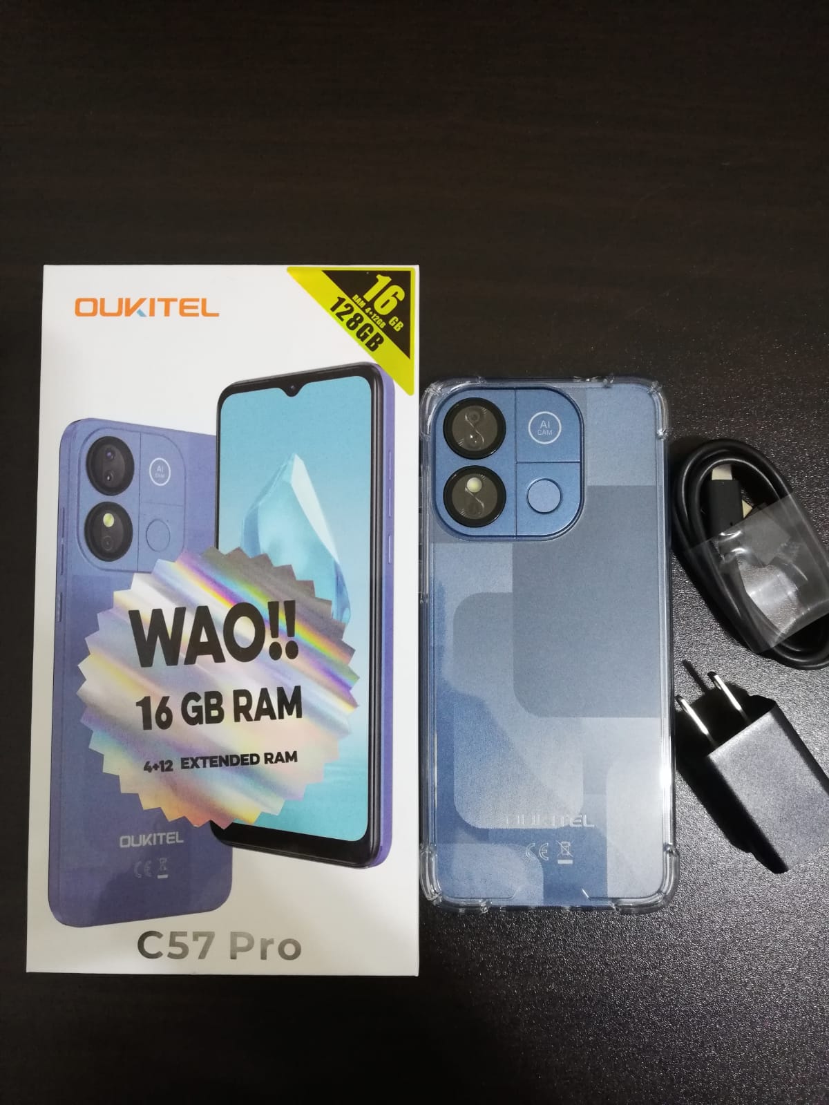 celulares y tabletas - TELEFONO OUKITEL C57 PRO 128+16GB 2