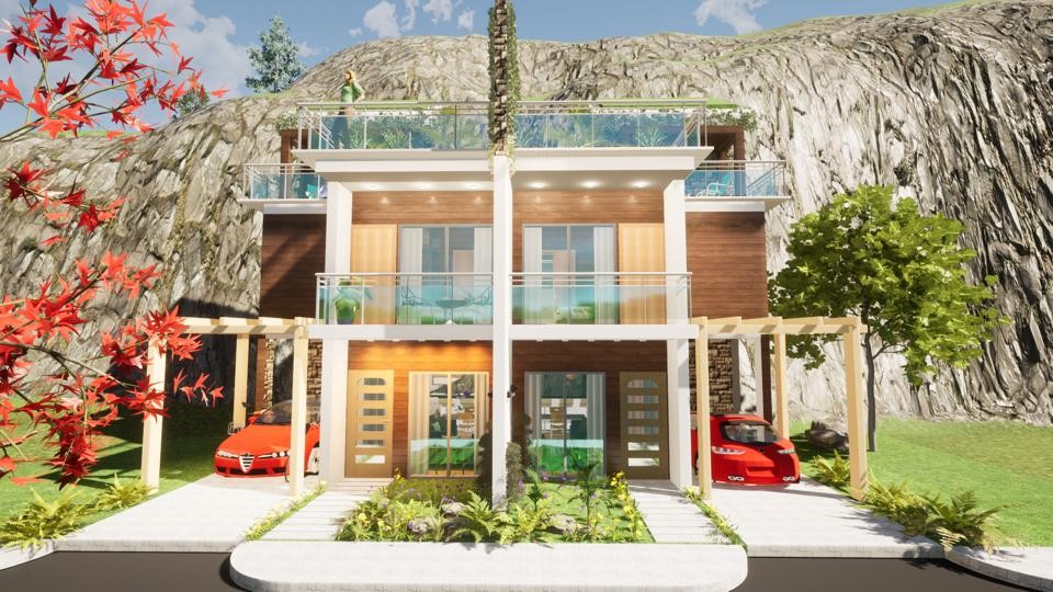 casas vacacionales y villas - Villas de lujo estilo campestre