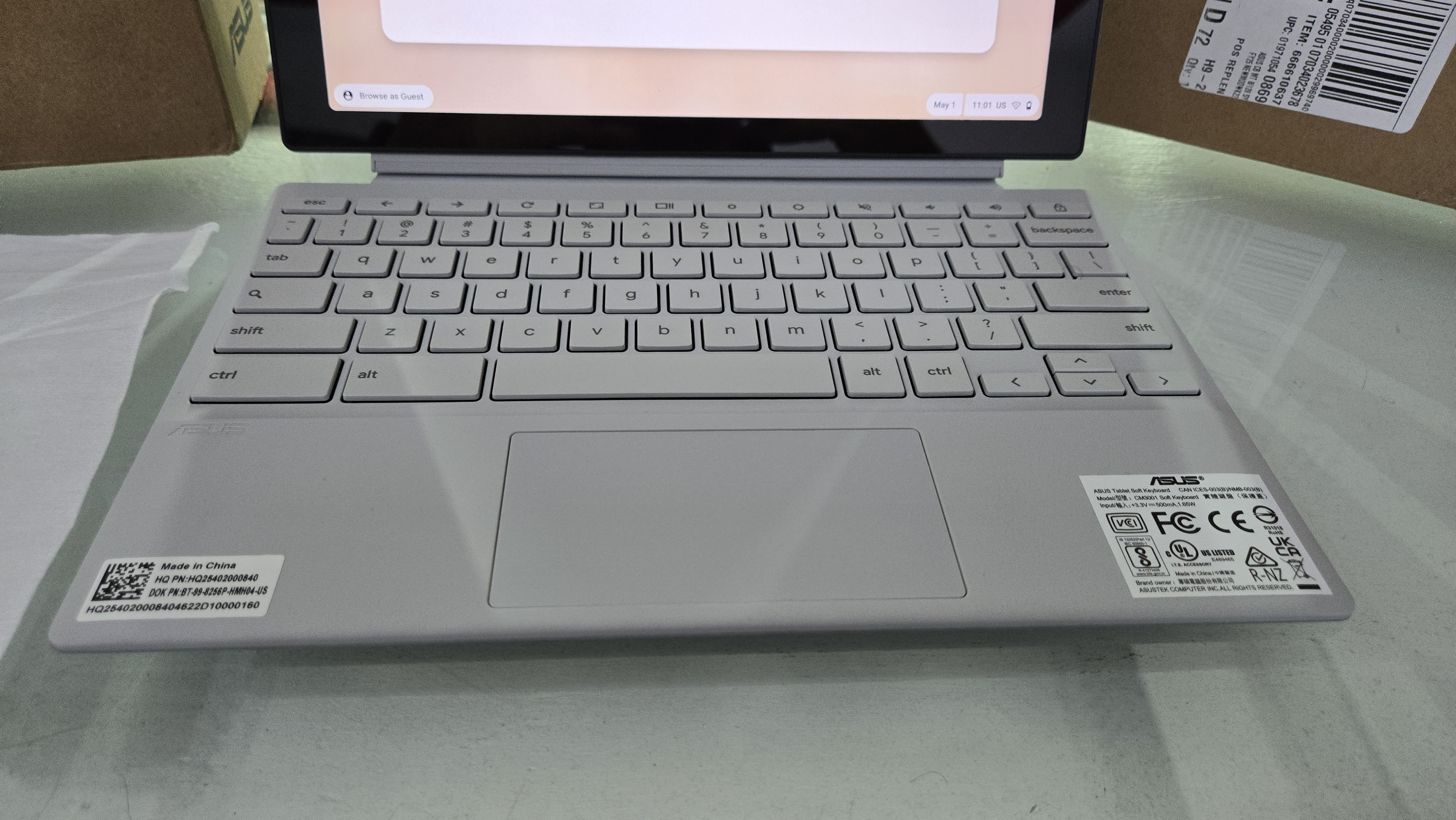 celulares y tabletas - Tablet PC Asus 128GB 8GB Ram Sistema ChromeOS 3