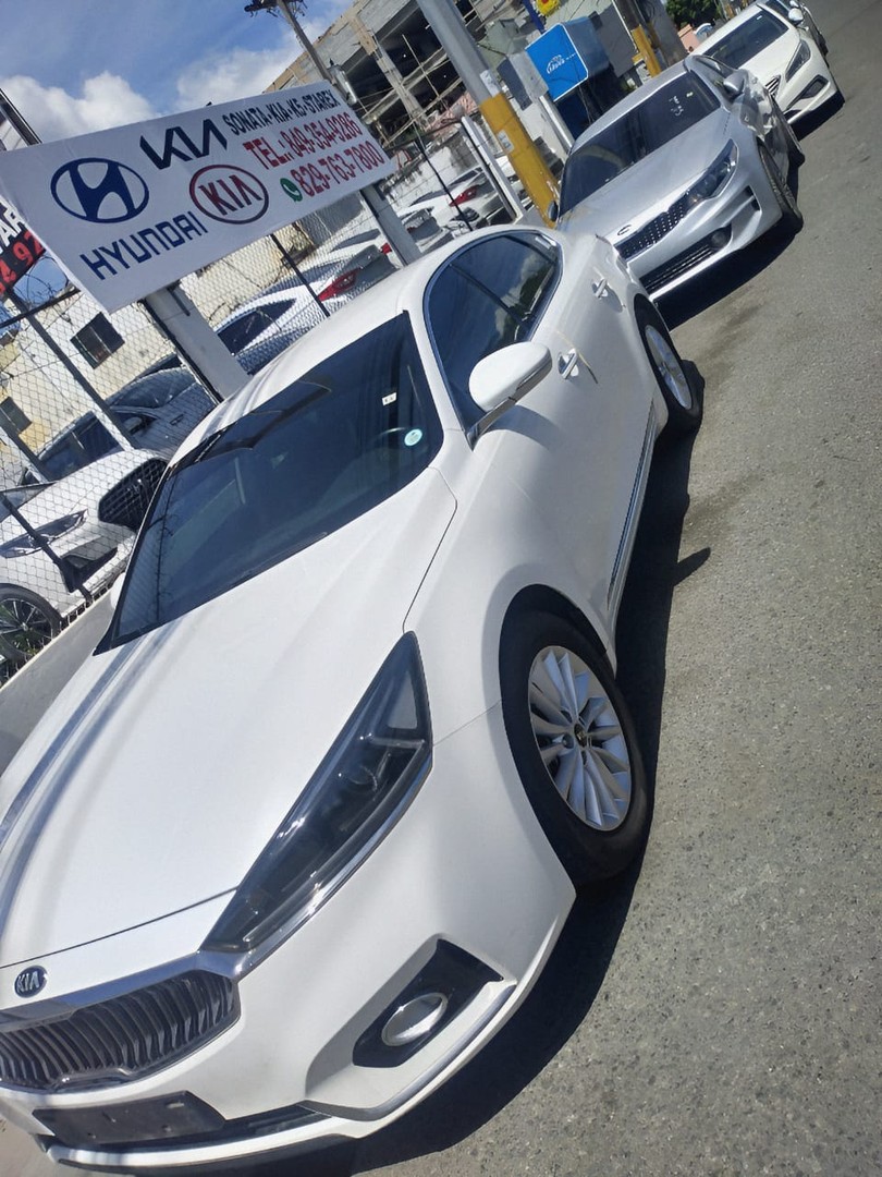 carros - KIA K7 2018 BLANCO