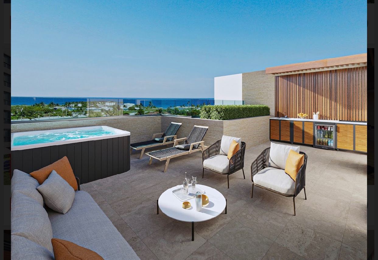 apartamentos - Venta de apartamentos en vista cana con piscina golf residences zona turística 4