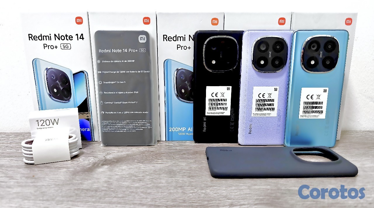 celulares y tabletas - REDMI NOTE 14 PRO PLUS (+) 5G 256GB,8GB RAM NUEVO