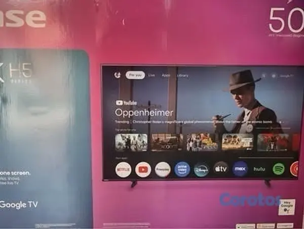 tv - Smart TV Hisense Google TV 4k 50 pulgadas 2