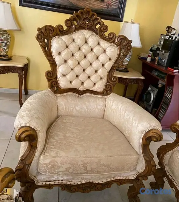 muebles y colchones - Juego de Mueble Estilo Luis xv  3