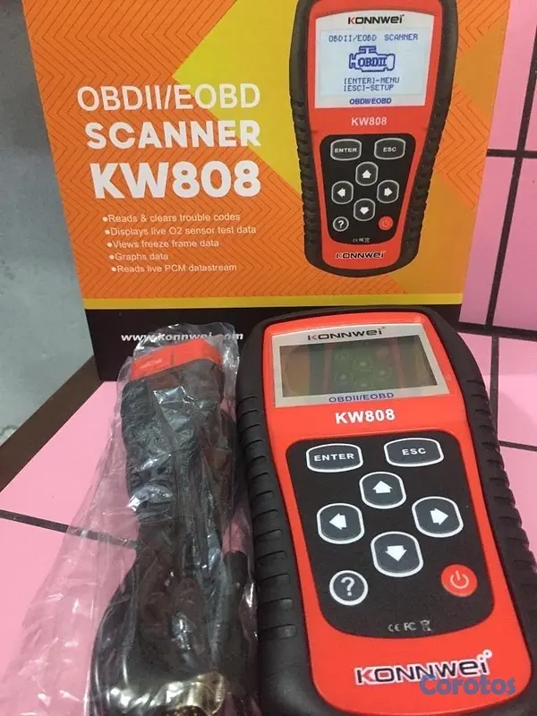 accesorios para vehiculos - Scaner konnwei para carro  2