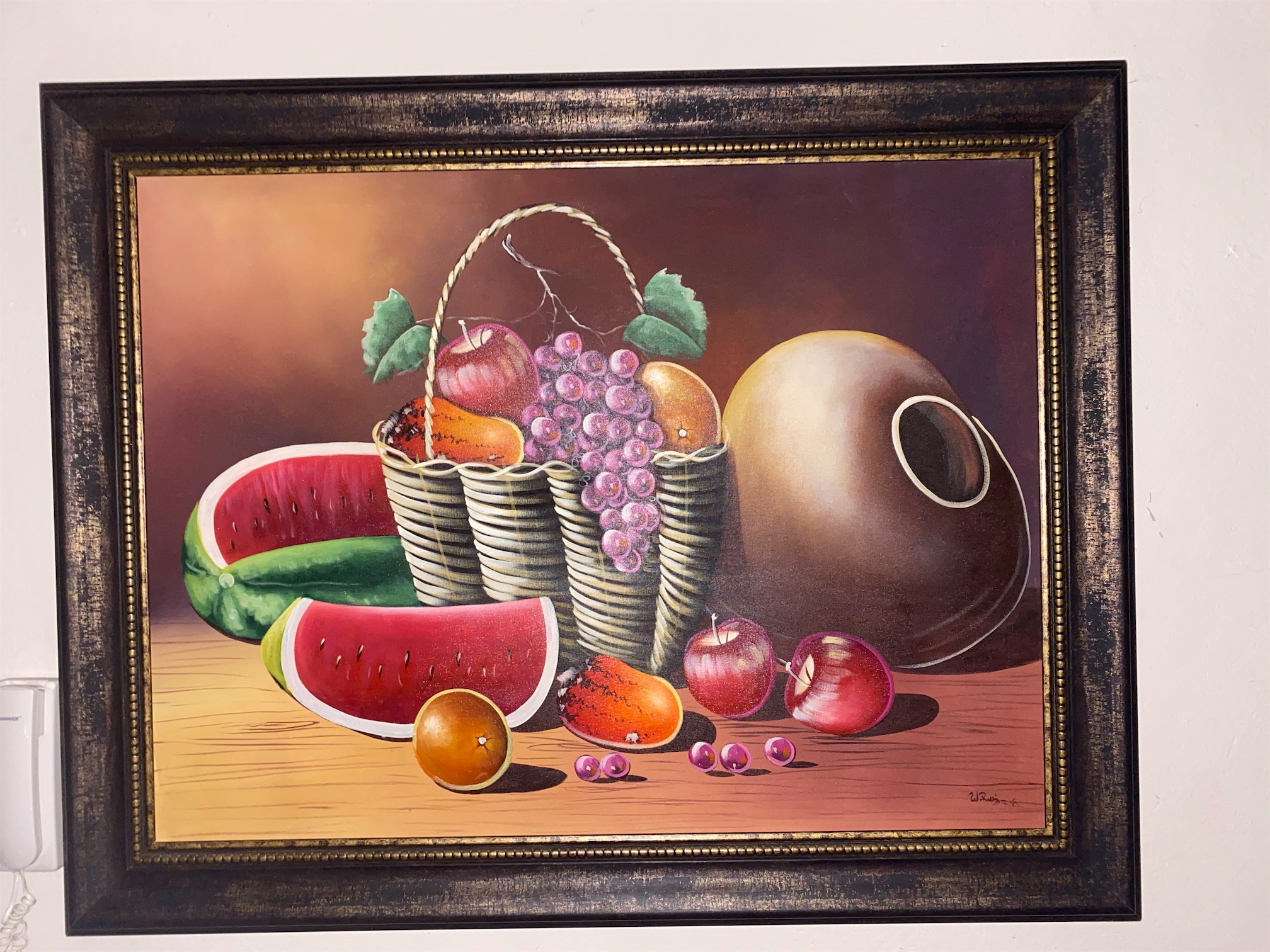 decoración y accesorios - Cuadro frutas