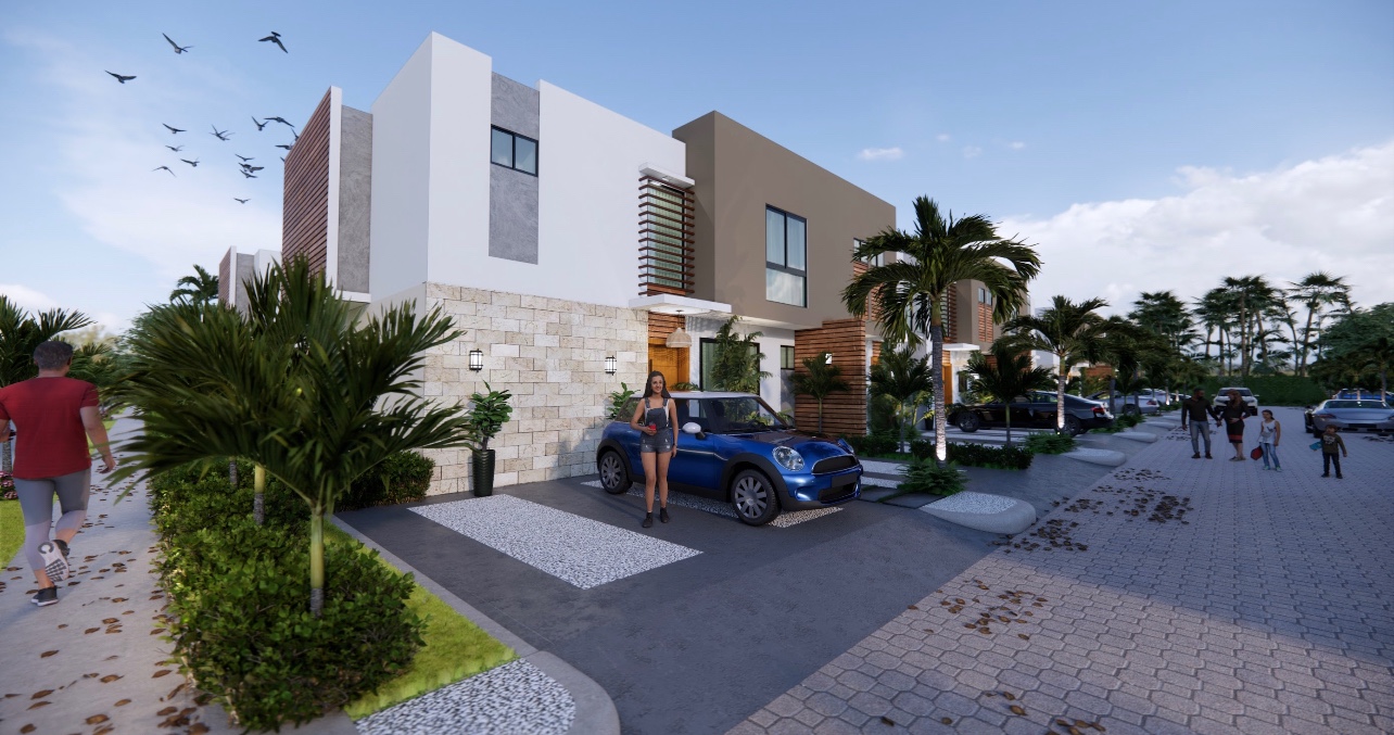 casas - Villas en Punta Cana en el complejo Vista Cana 2