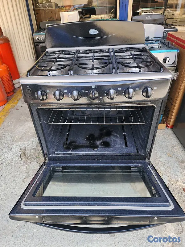 cocina - estufa de 30 negra cetron  2