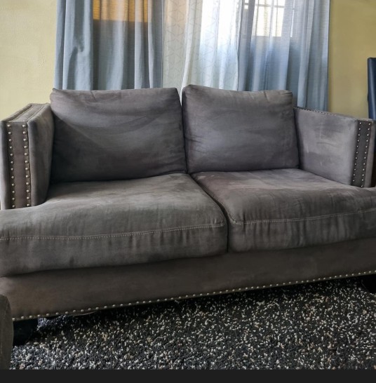 muebles y colchones - Oferta, Sofá Moderno. Color gris.