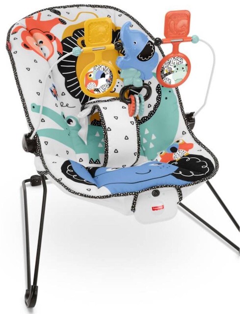 coches y sillas - Silla  mecedora para bebé con música.