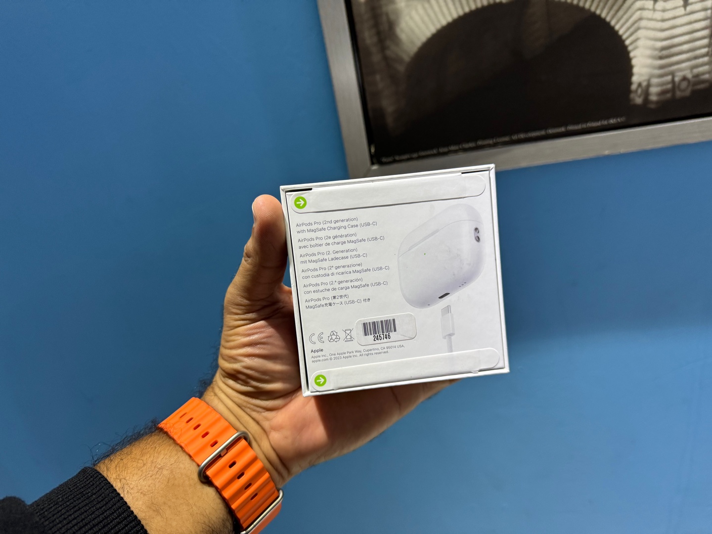 camaras y audio - Airpods Pro 2da Gen Case USB-C (2023) Nuevos Sellados, Garantía RD$ 14,800 NEG 1