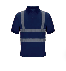 equipos profesionales - Polo reflectivo azul marino