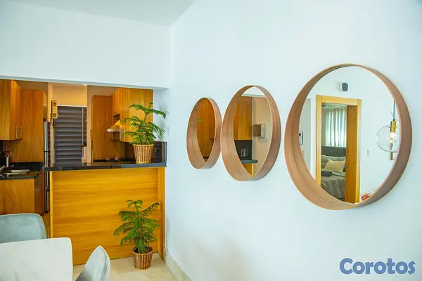 apartamentos - APARTAMENTO AMUEBLADO EN PISO ALTO PROXIMO A PUCMM 12
