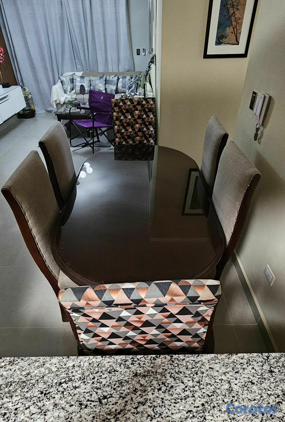 muebles y colchones - Comedor en caoba 3