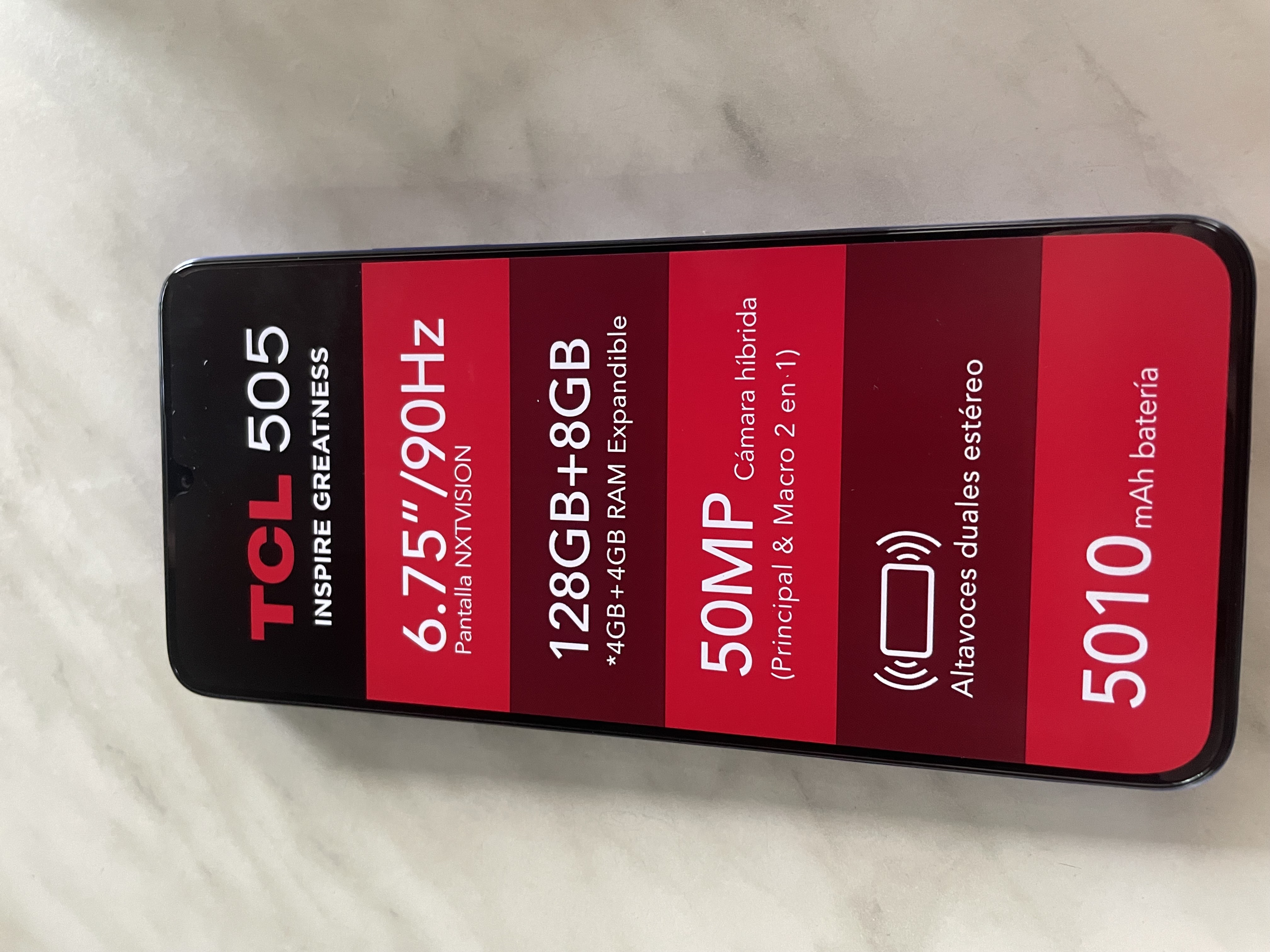 celulares y tabletas - TCL 505 Series  1