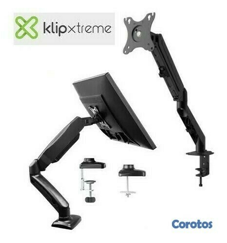 impresoras y scanners - SOPORTE KLIPX CON MECANISMO PARA MONITOR 17-27" NEGRO BRACKET SLIM CARGA 6.5KGS  1