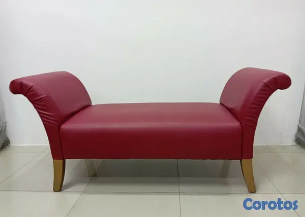muebles y colchones - Mueble Rojo piel sintetica  2