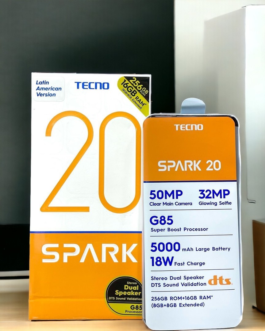 celulares y tabletas - Celular spark 20 16/256gb nuevo 