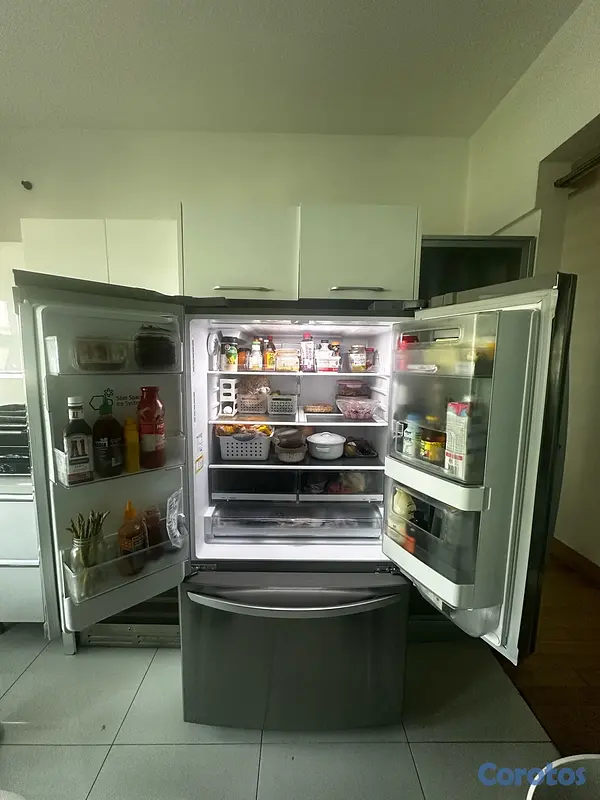 electrodomesticos - nevera 23 pc inverter como nueva estilo.   3
