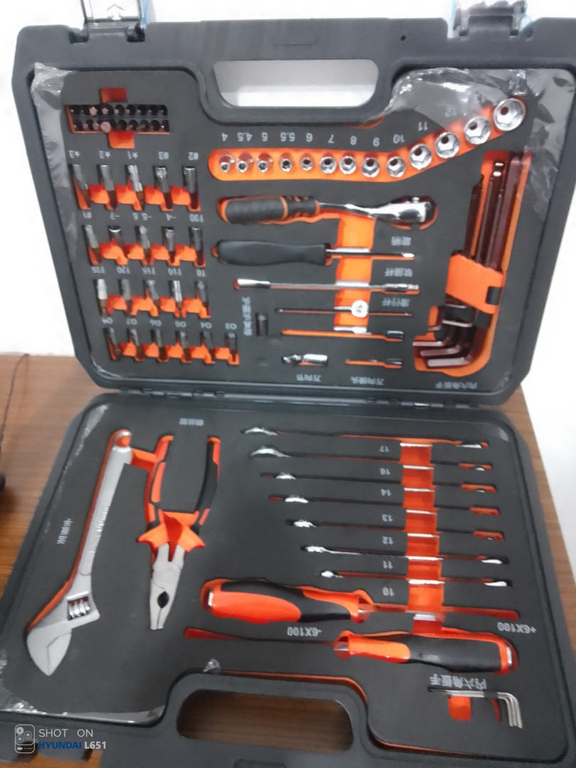 herramientas, jardines y exterior - KIT DE HERRAMIENTAS HS-T-CS1 6