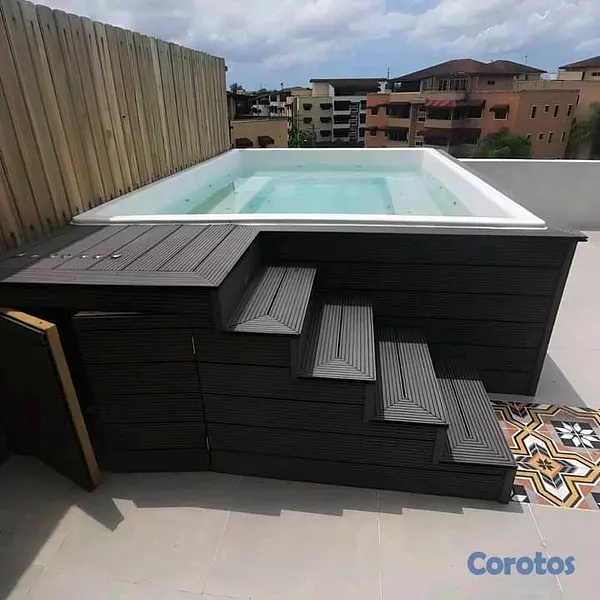 herramientas, jardines y exterior - jacuzzi y baño modernos  13