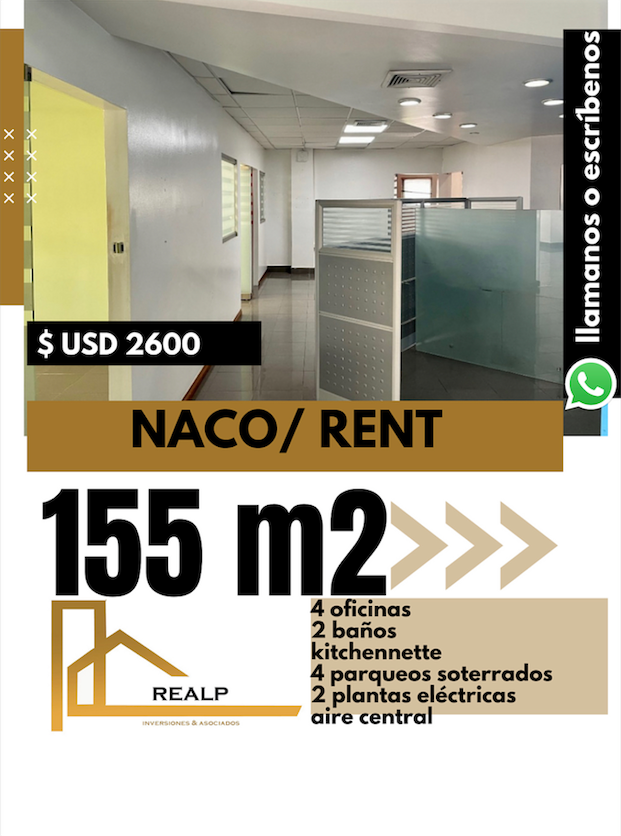 oficinas y locales comerciales - Oficina en torre corporativa 155m 1