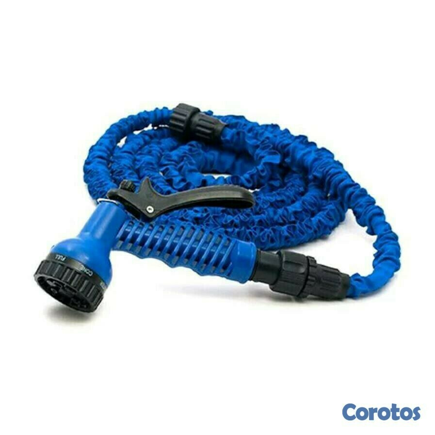 herramientas, jardines y exterior - Manguera expandible con pistola gratis - 50 pies. 2