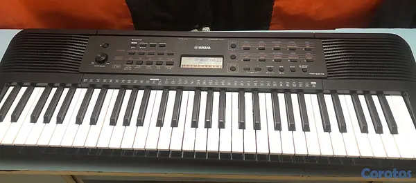 instrumentos musicales - piano Yamaha modelo PSR-E273 de 61 Teclas con su fuente..!! 3