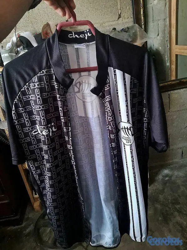 ropa para hombre - Jersey de Ciclismo Cheji - Diseño "Cycling Praising Life" 2