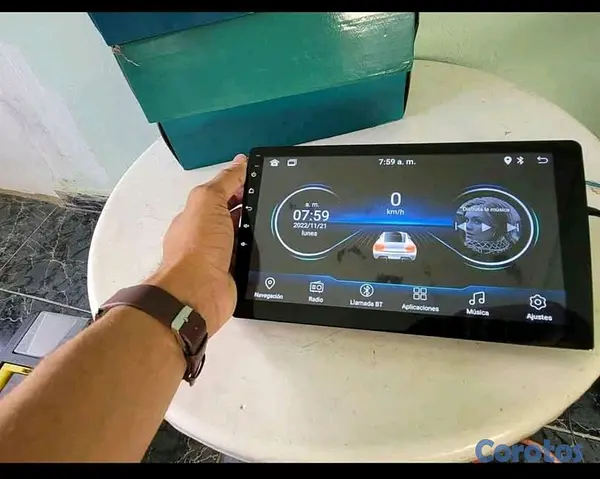 accesorios para vehiculos - radio de pantalla android 7 9 y 10 pulgadas  3