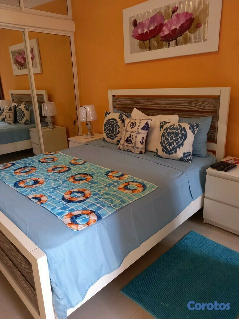 apartamentos - Apt para vivir o Invertir En Bávaro En Apartamento Amueblado Full CODIGO: PD34 7