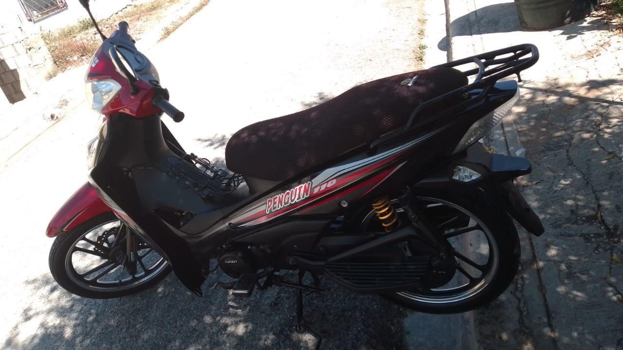 motores y pasolas - Motor Loncin LX110-12A Rojo con negro