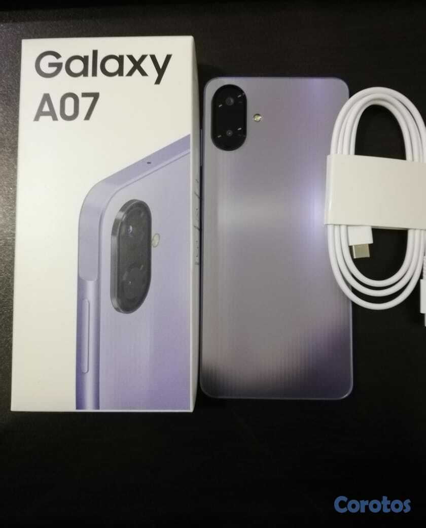 celulares y tabletas - Teléfono Samsung Galaxy A07 128+4GB  3