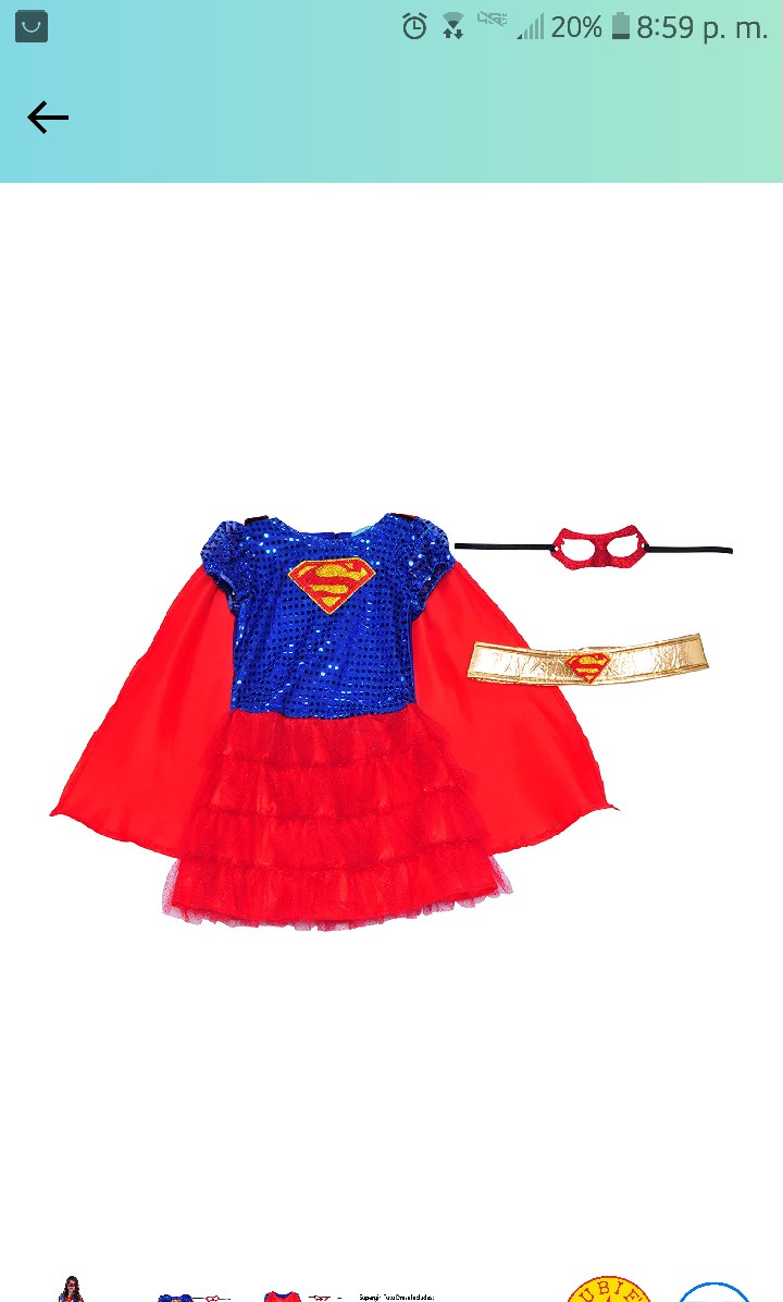 ropa y zapatos - Disfraz DC SuperHero Girls