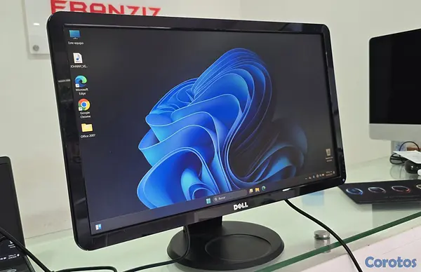 computadoras y laptops - Monitor Dell 24 Pulg Full 1080p hdmi Trae Salida de Audio 2