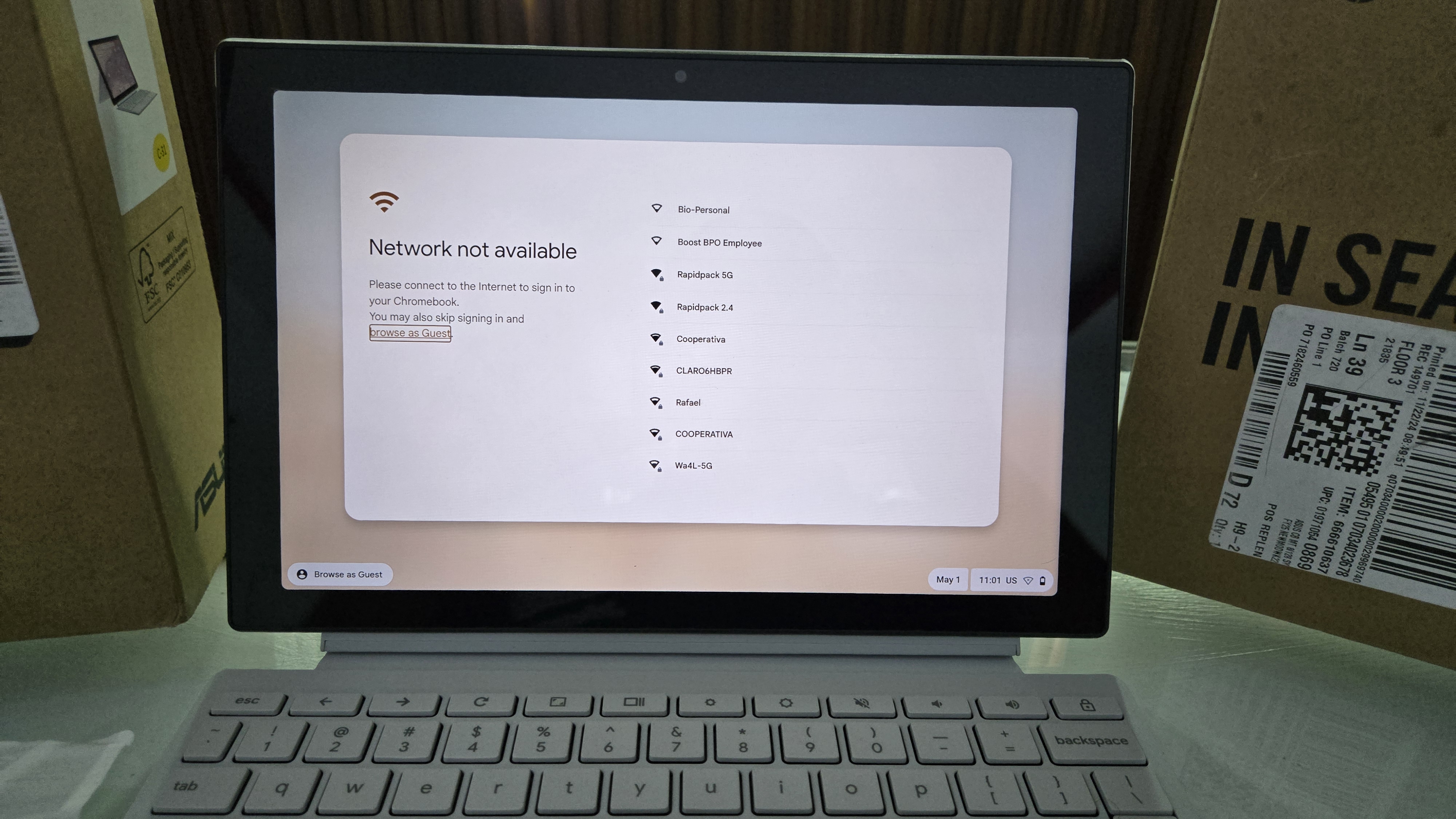 celulares y tabletas - Tablet PC Asus 128GB 8GB Ram Sistema ChromeOS 5