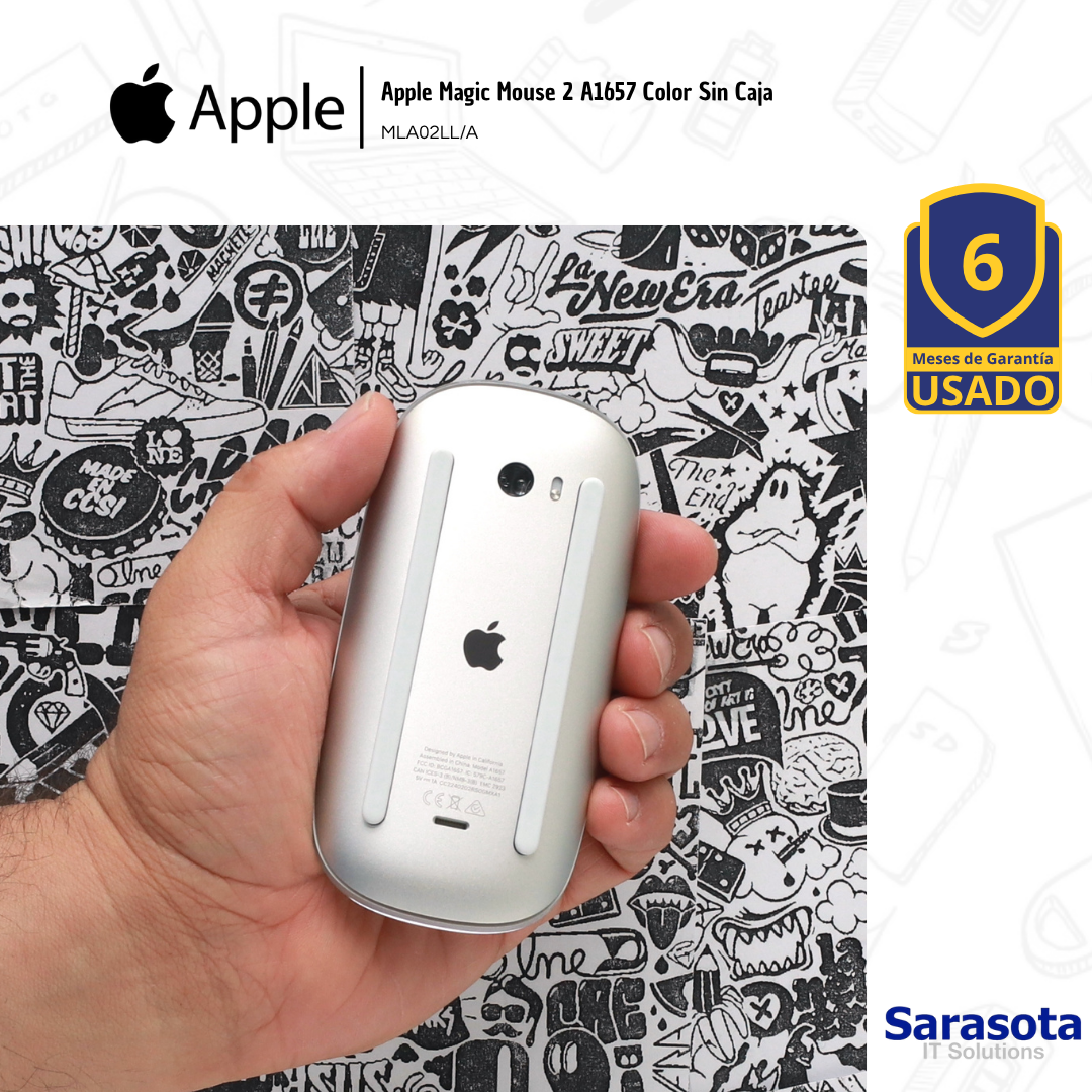 accesorios para electronica - Apple Magic Mouse 2 A1657 Color Sin Caja 1