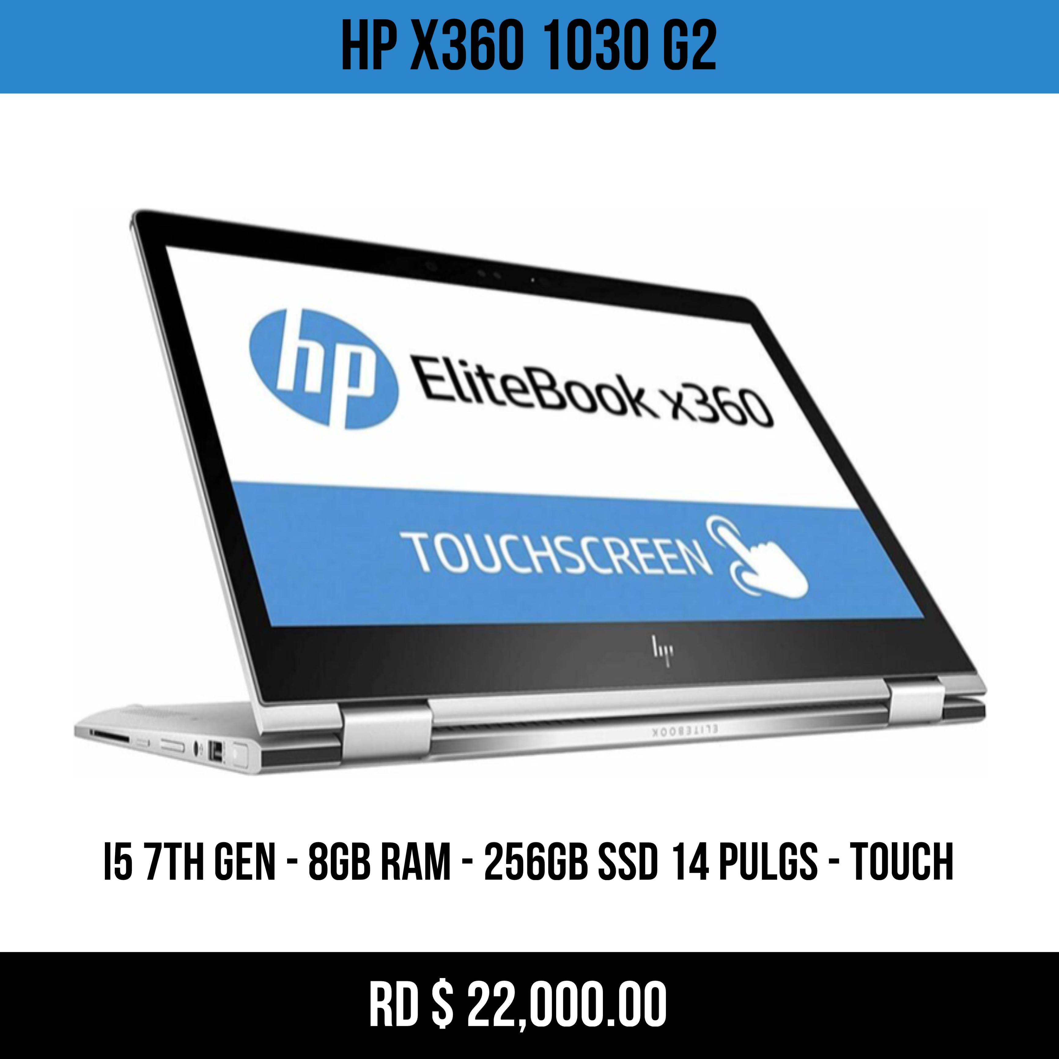 computadoras y laptops - hp 1030 g2 2 en 1 touch 0